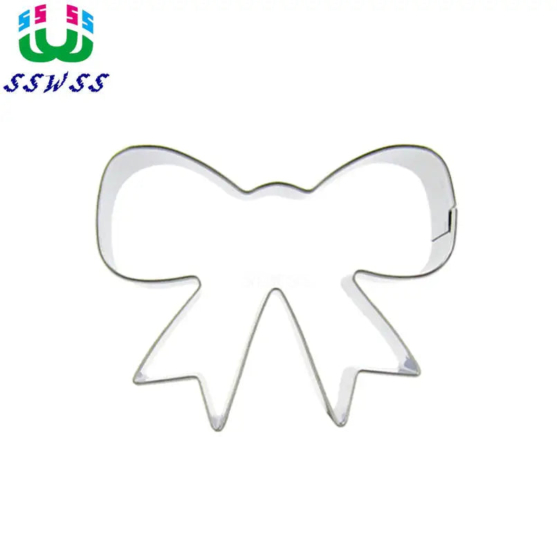 Direct Selling,Beautiful Female Bow Tie Shape Cake Decorating Fondant Cutters Tools,Fashion Cake Cookie Biscuit Baking Molds