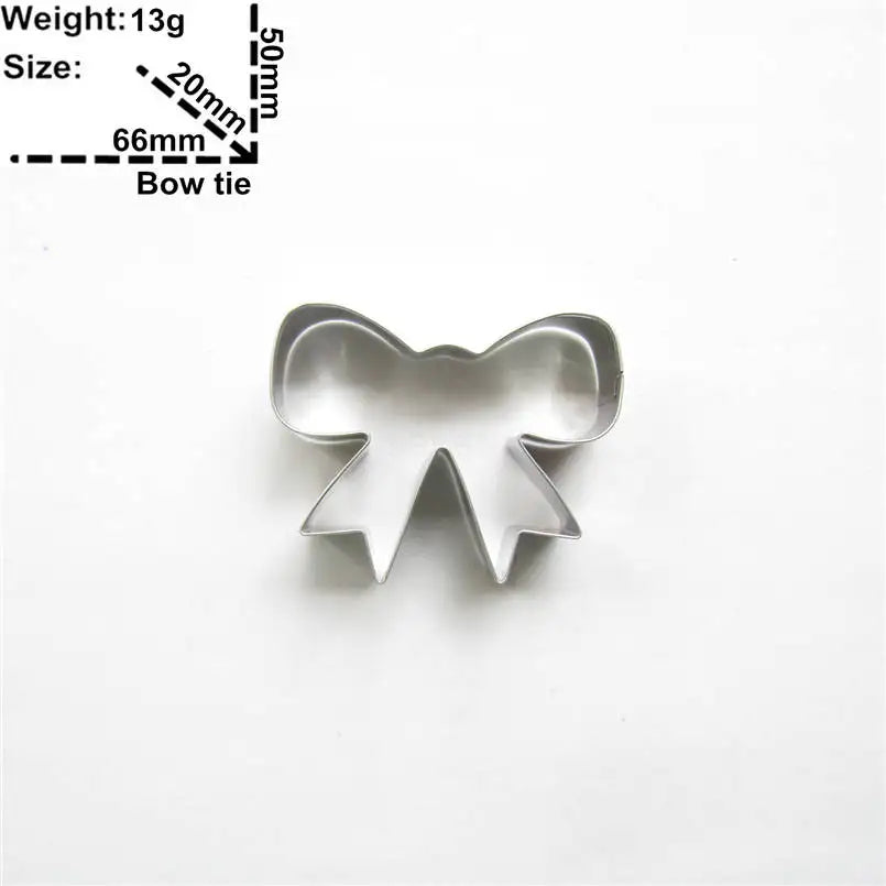 Direct Selling,Beautiful Female Bow Tie Shape Cake Decorating Fondant Cutters Tools,Fashion Cake Cookie Biscuit Baking Molds