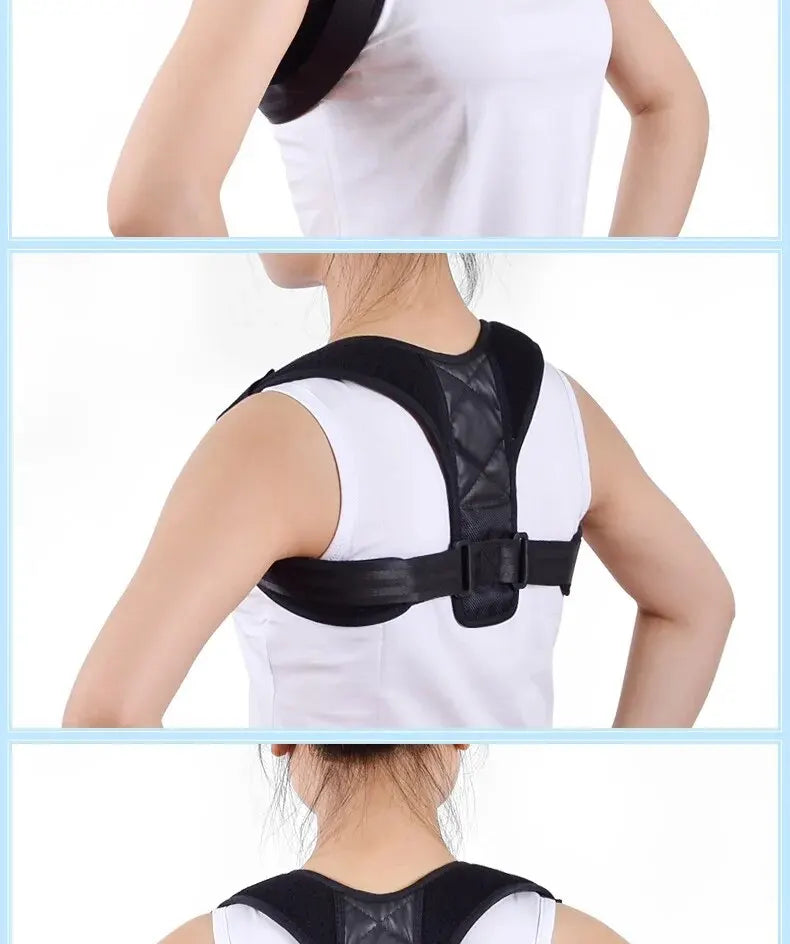 Back Posture Correction Belt Hunchback Prevention Correction of Sitting Posture Unisex Breathable Body Shaping