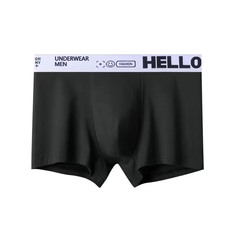 1Pcs Men's Boxer Shorts Cotton Underwear Sexy Panties Boxers Man Underpant Comfortable and Fit U Convex Lingerie Plus Size L-6XL