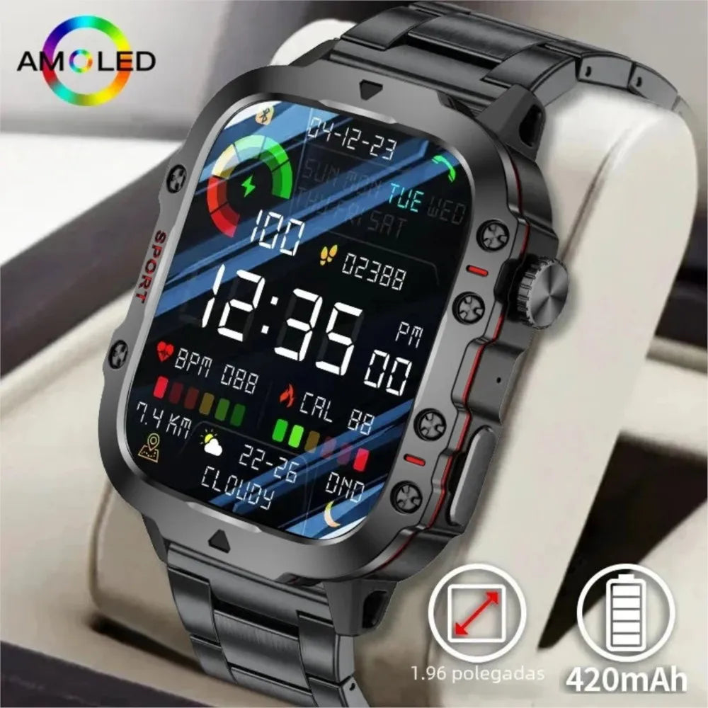 Original Men Smart Watch Bluetooth Call Fitness Clock 3ATM IP68 Swim Waterproof Sports Smartwatch for Women Xiaomi Android 2024