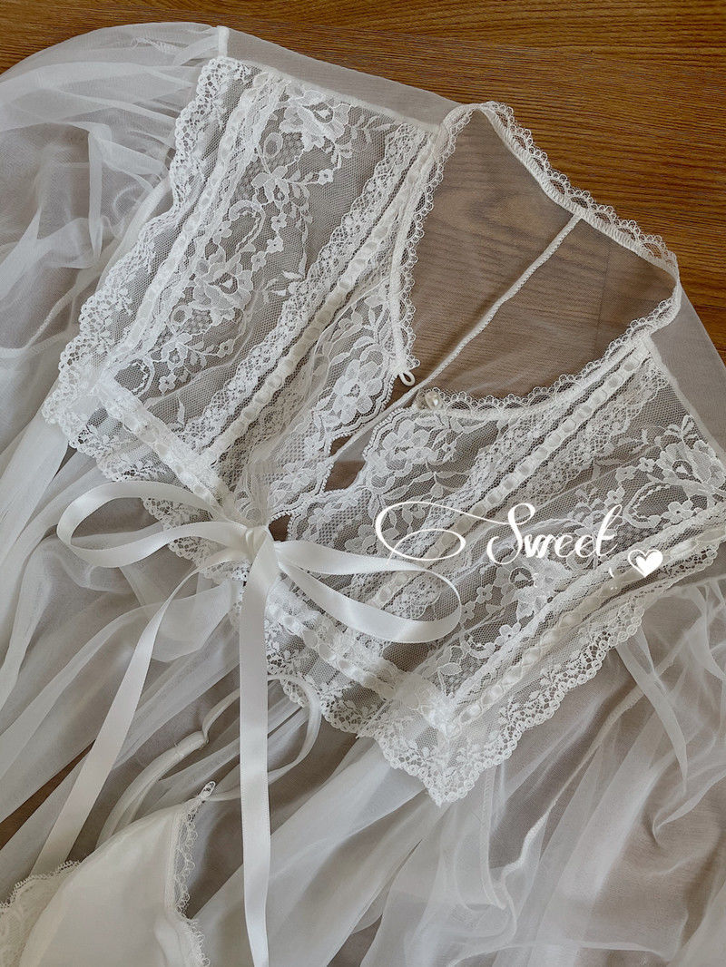 2022 Autumn White Fairy Vintage Sweet Dress Women Mesh Lace Sexy Casual Korean Dress Female Patchwork Designer Princess Dresses