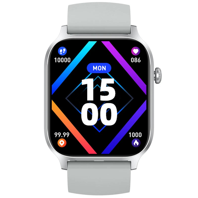 IUTECH Y7PRO Calling Smart Watch 2024, 1.85 inch Screen 24H Health Monitor Waterproof Sports Swim Bluetooth Smartwatch Men Women