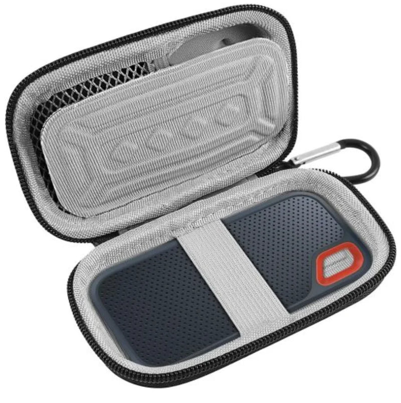 Case Compatible with SanDisk 1TB 2TB 500GB/for SanDisk PRO Extreme Portable SSD, External Solid State Hard Drive Storage Holder