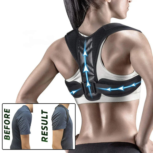 Back Posture Corrector Belt Brace Hunchback Corrector Adult Men and Women Sitting Posture Correction Belt Shoulder Straight Back