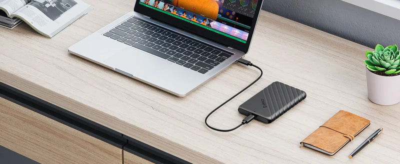 ORICO for PC Laptop MicroB USB3.0 2.5" External Storage HDD Case SATA 5Gbps HDD SSD Hard Drive Enclosure Support UASP