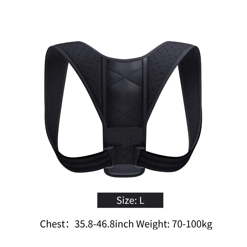 Back Posture Correction Belt Hunchback Prevention Correction of Sitting Posture Unisex Breathable Body Shaping