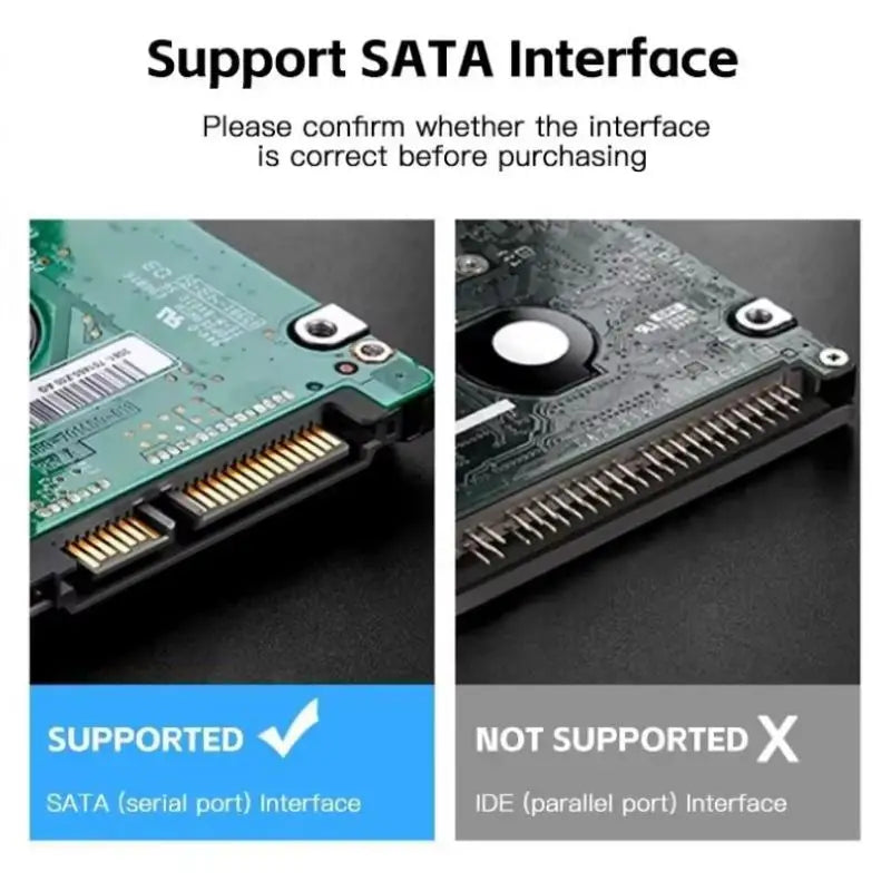 New Sata to usb 3.0/2.0 Type c Cable Support 2.5 Inches External HDD SSD Hard Drive Adapter Cable Computer Connector Converter