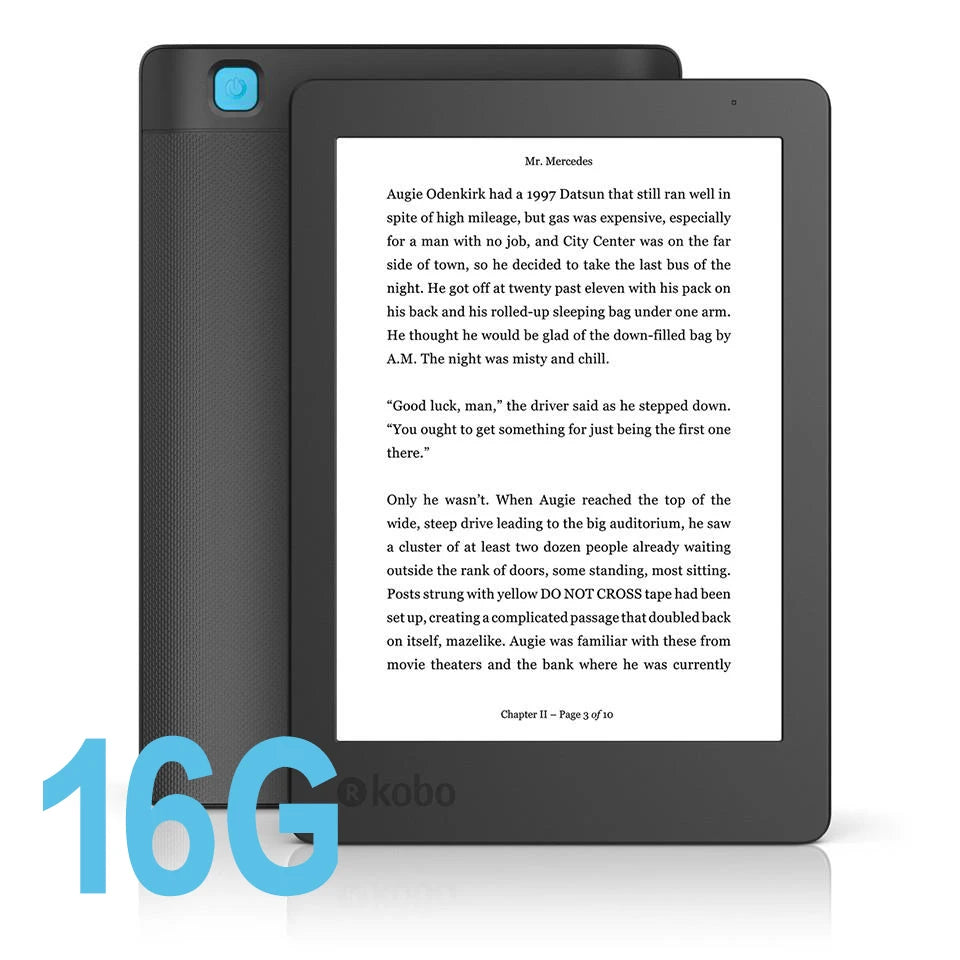 Kobo Aura Edition 2 Ebook reader Carta e-ink 6 inch resolution 1024x758 has Light 212 ppi e Book Reader WiFi 4g/16g/32g Memory