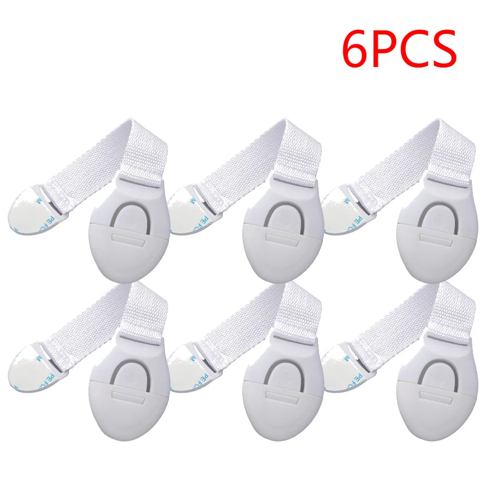 1-20PCS Plastic Child Safety Cabinet Lock Baby Security Protection Drawer Door Cabinet Lock Protection Kids Safety Door Lock