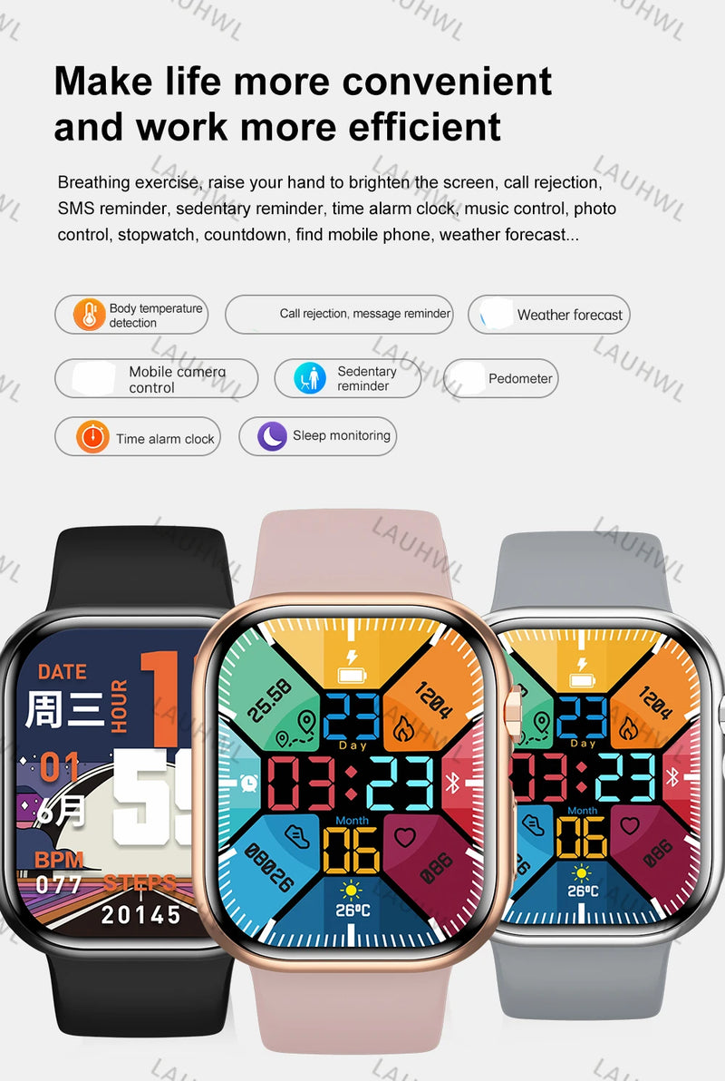 Smart Watch Series 9 Men HD