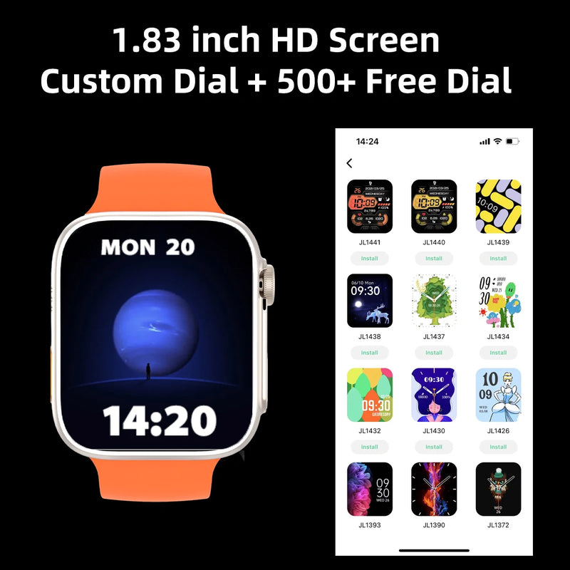 Women Men Sports Smart Watch with Message Answer Call Sleep Monitoring Sports Pedometer Information Alerts For iPhone Android