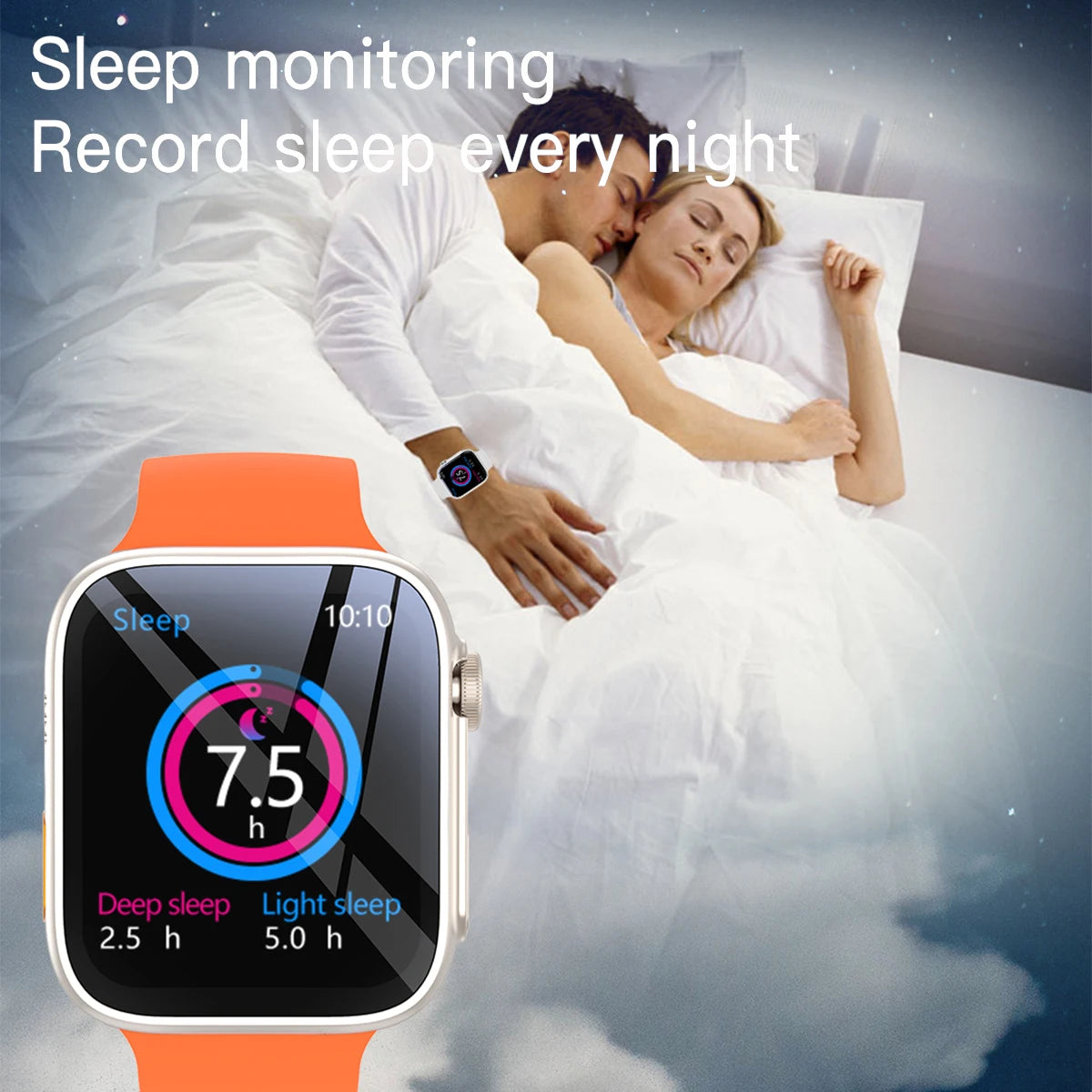 Women Men Sports Smart Watch with Message Answer Call Sleep Monitoring Sports Pedometer Information Alerts For iPhone Android