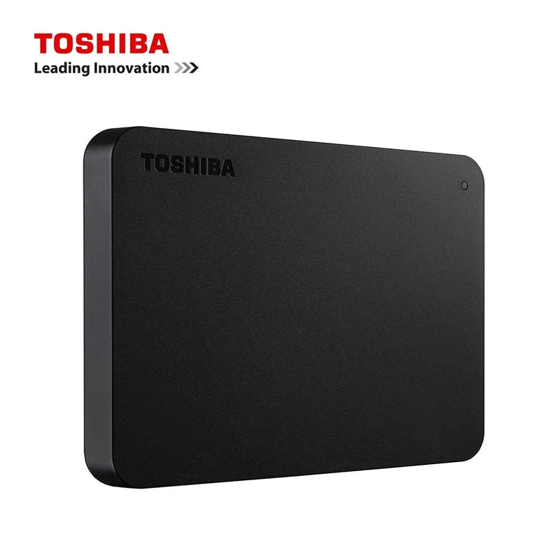 Toshiba A3 HDTB420XK3AA Canvio Basics 500GB 1TB Portable External Hard Drive USB 3.0, Black