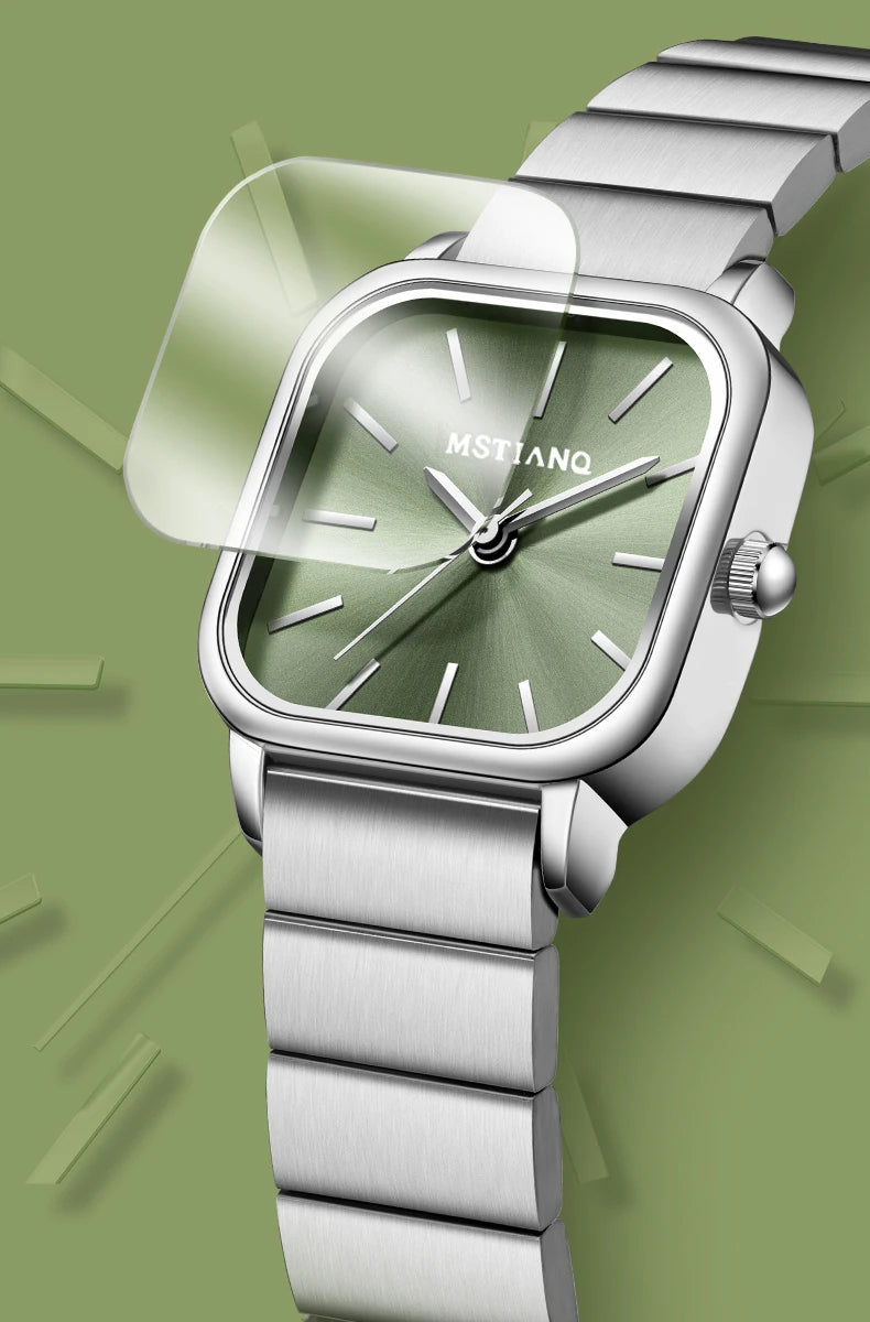 Fashion Simple Women Watch Versatile Ins Watch Female Student Bamboo Knot Steel Band Quartz Watch Luxury Gift Clock Wristwatches