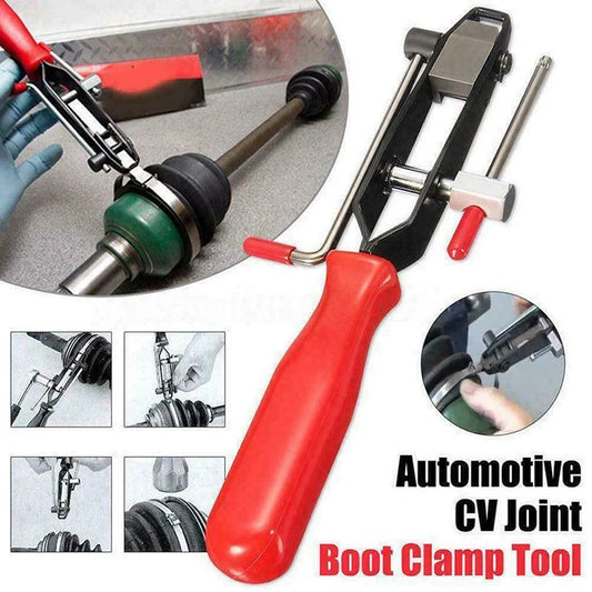 ATV Auto CV Joint Banding Boot Axle Clamp Tool w/ 20PCS CV Half Shaft Boot Band Buckle Clamps Repair Install Tools