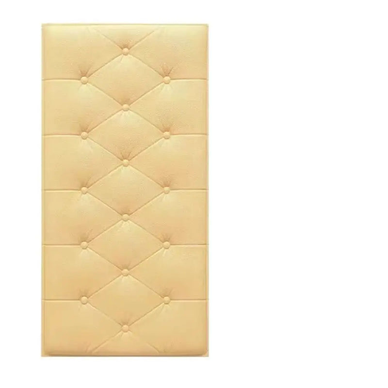 1PC Thicken 3D Wall Stickers High-Quality Anti-Collision Diy Wall Mat Pad Self-adhesive Wallpaper Kids Bedroom
