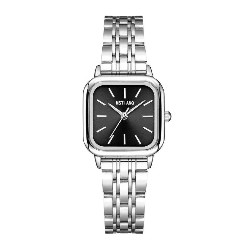 Fashion Simple Women Watch Versatile Ins Watch Female Student Bamboo Knot Steel Band Quartz Watch Luxury Gift Clock Wristwatches