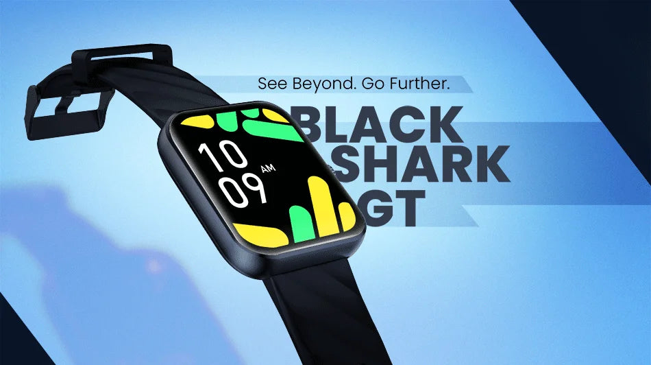 Global Version Black Shark GT SmartWatch BT Calling Health Monitoring 1.78 AMOLED Screen 10 Days Life 100+ Sport Modes