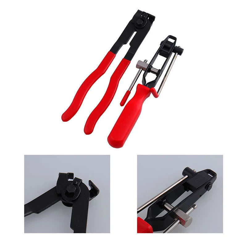 ATV Auto CV Joint Banding Boot Axle Clamp Tool w/ 20PCS CV Half Shaft Boot Band Buckle Clamps Repair Install Tools