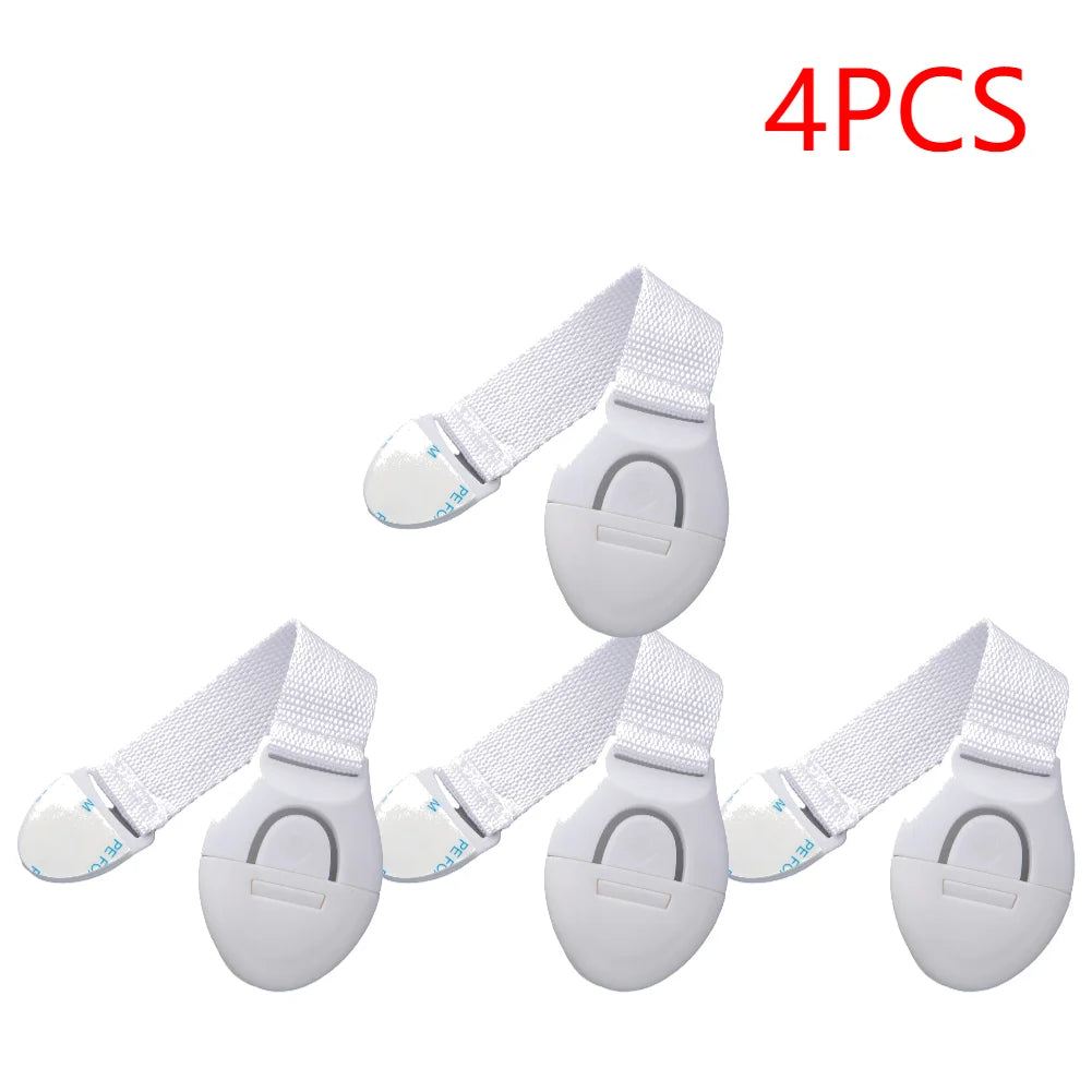 1-20PCS Plastic Child Safety Cabinet Lock Baby Security Protection Drawer Door Cabinet Lock Protection Kids Safety Door Lock