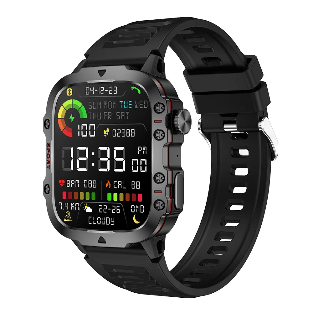 Original Men Smart Watch Bluetooth Call Fitness Clock 3ATM IP68 Swim Waterproof Sports Smartwatch for Women Xiaomi Android 2024