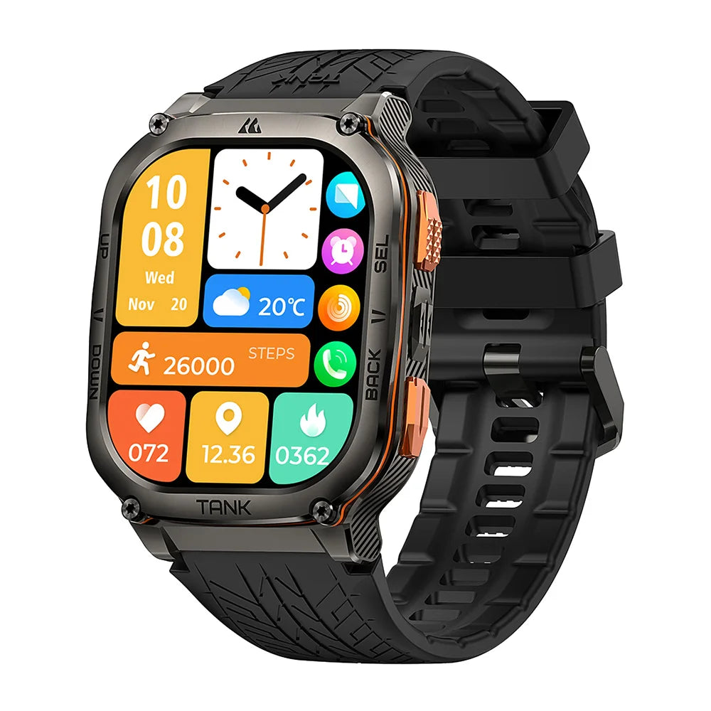 2025 Original KOSPET TANK M3 Ultra GPS Smartwatches For Men Women Smartwatch 480mAh Digital Fitness AMOLED AOD Bluetooth Watches