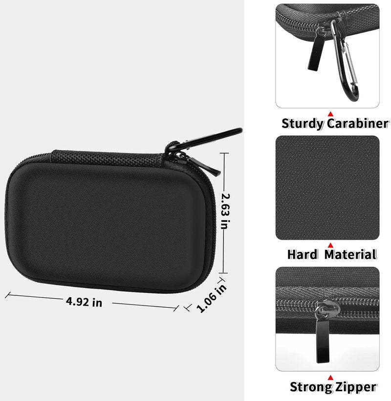 Case Compatible with SanDisk 1TB 2TB 500GB/for SanDisk PRO Extreme Portable SSD, External Solid State Hard Drive Storage Holder